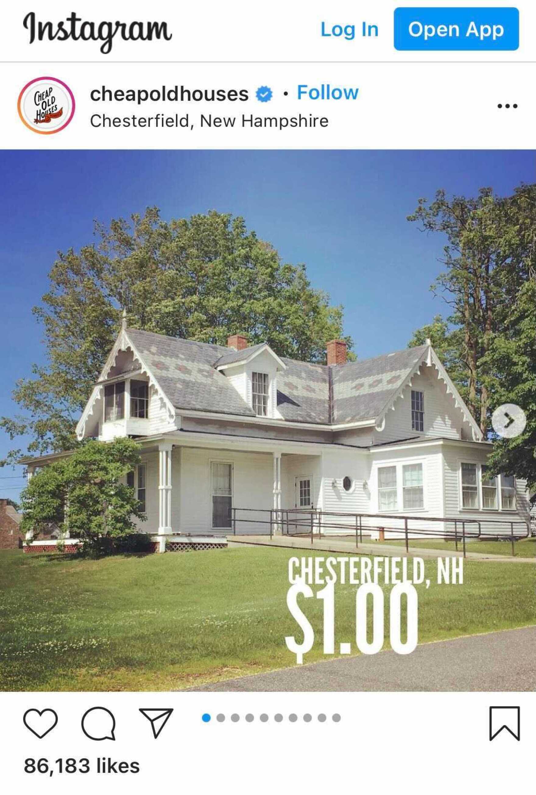 Historic Home in Chesterfield On Market for 1 Goes Viral New