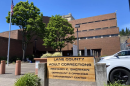 Front entrance of the Lane County Jail