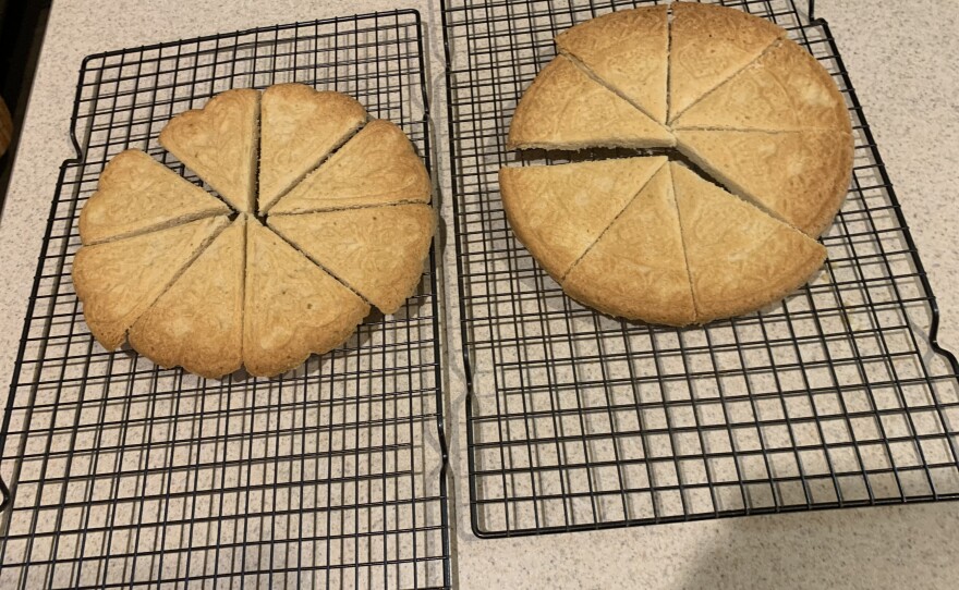 Tea is on, cookies are ready ... and I made enough to share.
