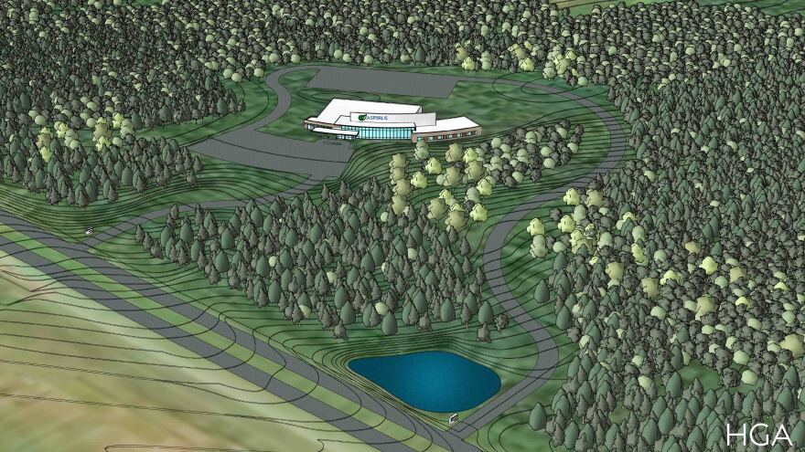 Image of planned Aspirus hospital in Chippewa Falls