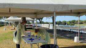 Testing at the polo field in The Villages began on Monday. Photo: Joe Byrnes