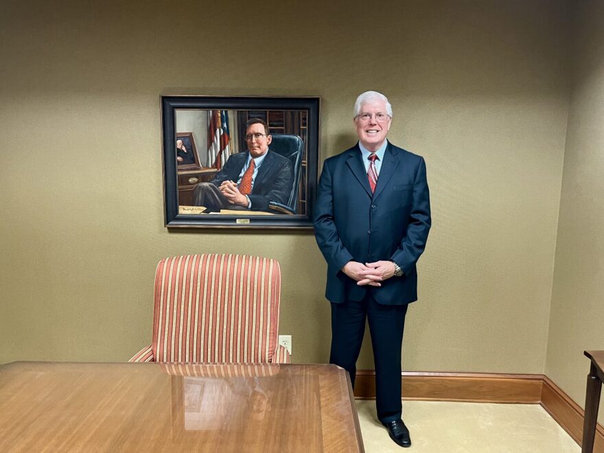 Liberty Counsel founder and chairman Mat Staver in the Potter Stewart Courthouse in Cincinnati, Jan. 30, 2025.