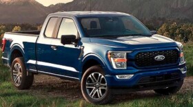  2021 model year F-150 pickup