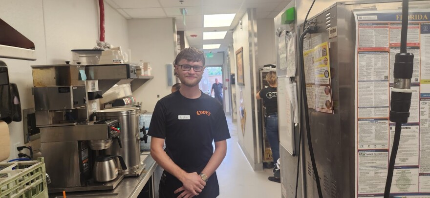 Justin Chalkley, 24, who grew up in the South Florida area, dropped out of the University of Central Florida in the summer of 2022. He said he realized the financial burden of paying for school wasn’t worth it because of the dim job prospects.