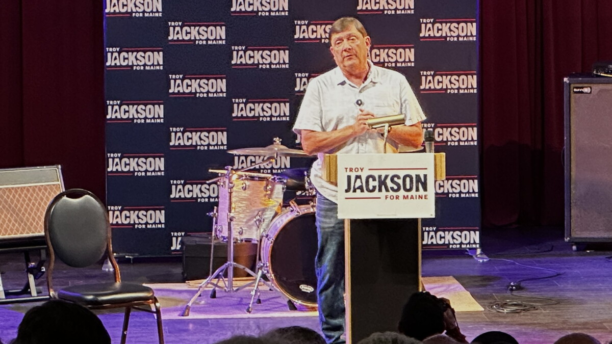 Hoping to energize Senate bid, Troy Jackson holds first town hall