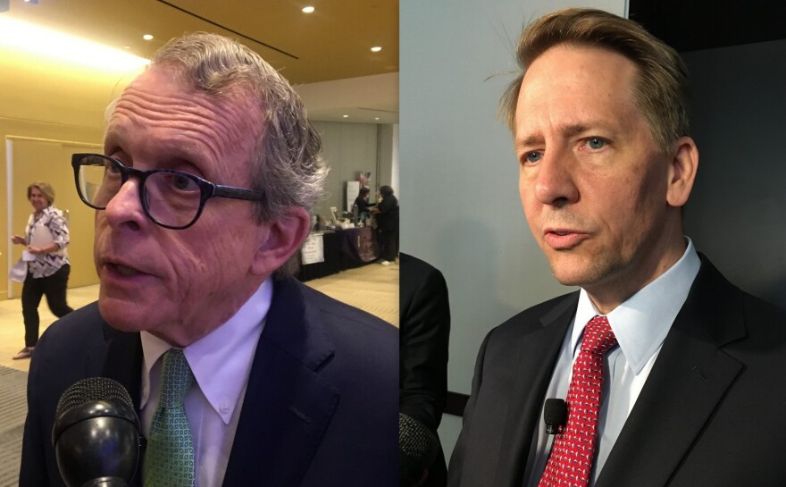 Mike DeWine (R) and Richard Cordray (D)