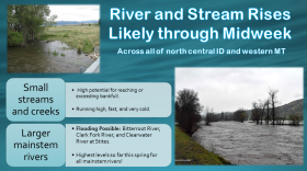 A weather system is edging into western Montana that forecasters are calling “excessive rainfall.” A handful of flood watches are now posted for the region.