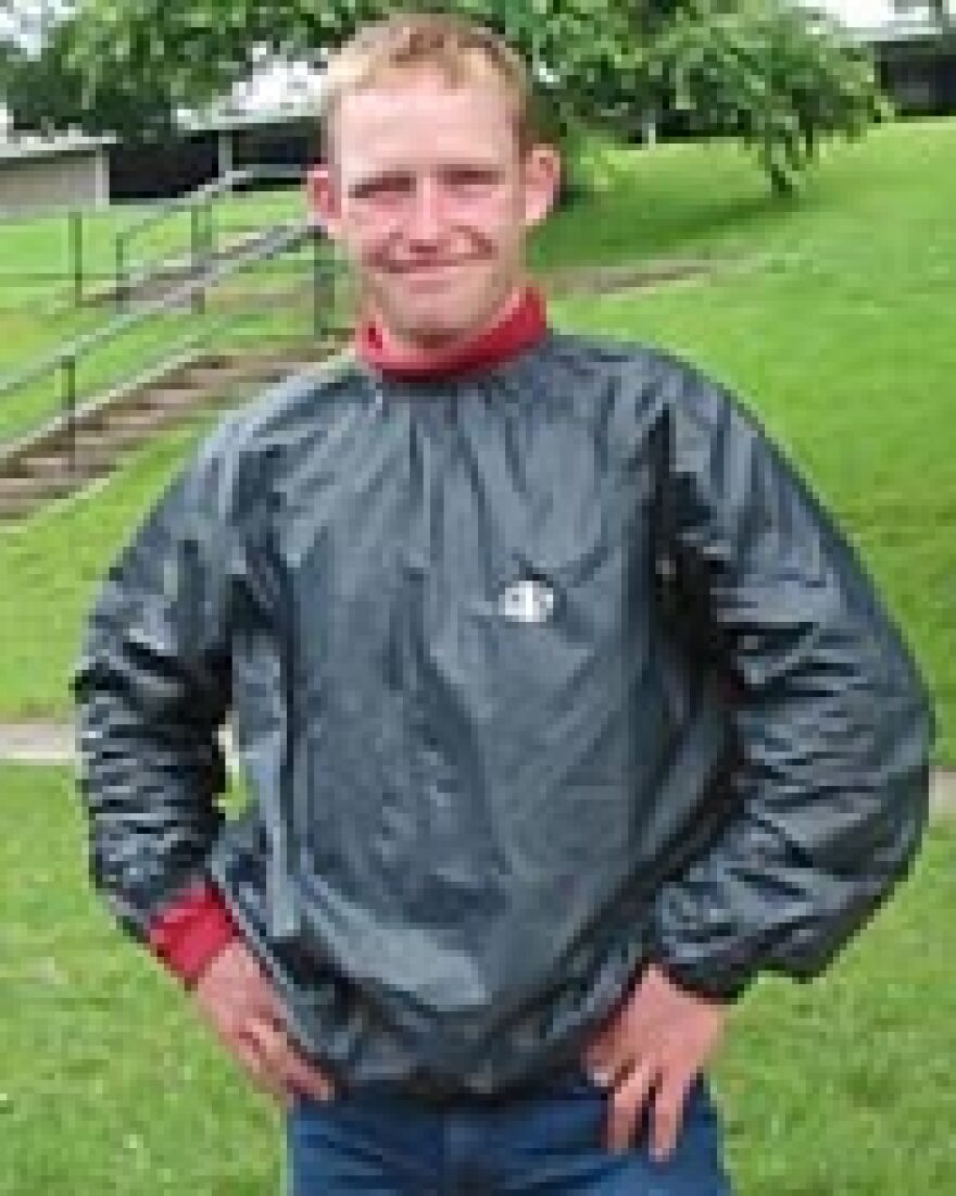 James Graham, a horse exercise rider from Ireland.