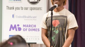 LaRoyce Patterson at the Best Babies ZoneStorySlamin 2019.