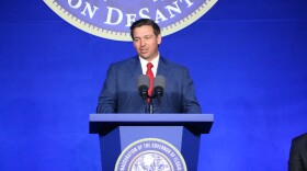 Governor Ron DeSantis pictured during his Thought Leaders Luncheon January 7, 2019.