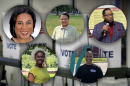 Candidates for Norfolk’s Ward 3 and Ward 4 City Council races include (top row, left to right) Ward 3 incumbent Mamie B. Johnson, Ward 4 candidate and public health professional Jazmine Garcia, and Ward 4 incumbent John "JP" Paige. They are joined by (bottom row, left to right) Ward 4 challenger Jacquetta Garris, a psychiatric mental health nurse practitioner, and Ward 3 challenger Sikaiadah Newton, a local teacher and president of the Ballentine Place Civic League.