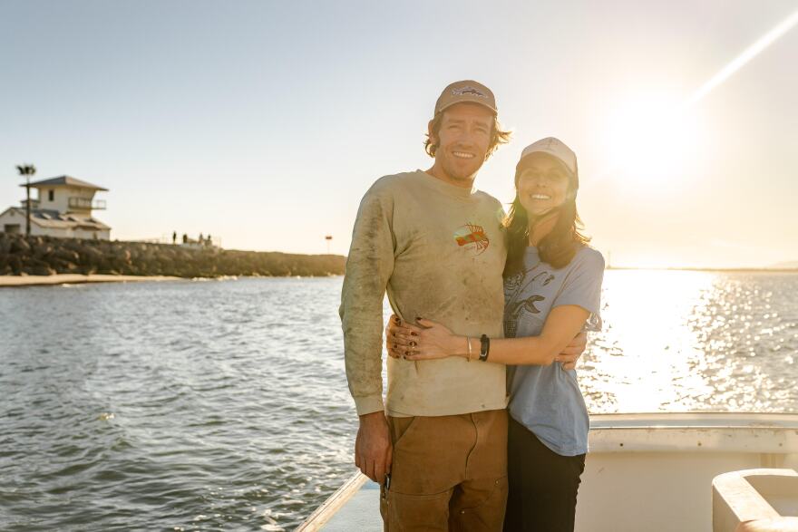 Megan Waldrep had no connection to commercial fishing — until she met her now-partner, Chris Dabney.