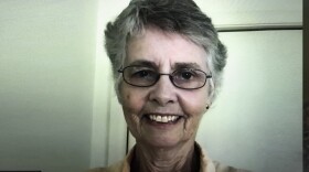 woman smiling