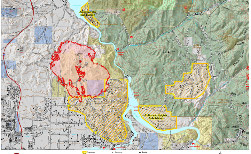 Montana Wildfire Roundup For August 1 2019 Montana Public Radio Montana Burn Map 2022
