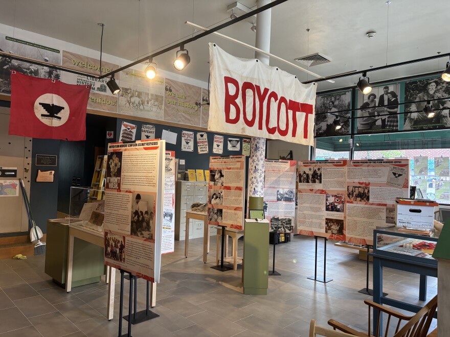 The new 'Farm Labor in the Valley' exhibit at the Springfield History Museum, July 1, 2026.