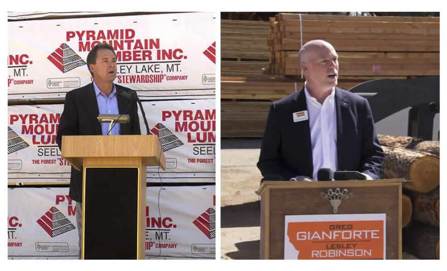 Montana Gubernatorial Candidates Circle The State To Excite Voters 