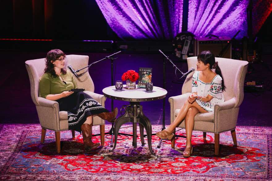 R.F. Kuang joins NHPR's Jackie Harris for Writers on a New England Stage in Portsmouth, NH.