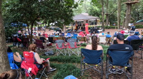 Despite sporadic thundershowers, a large crowd turned out for the Tallahassee Museum's Swamp Stomp.