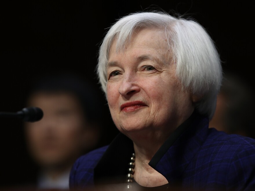Janet Yellen has served as chair of the Federal Reserve Board since 2014.