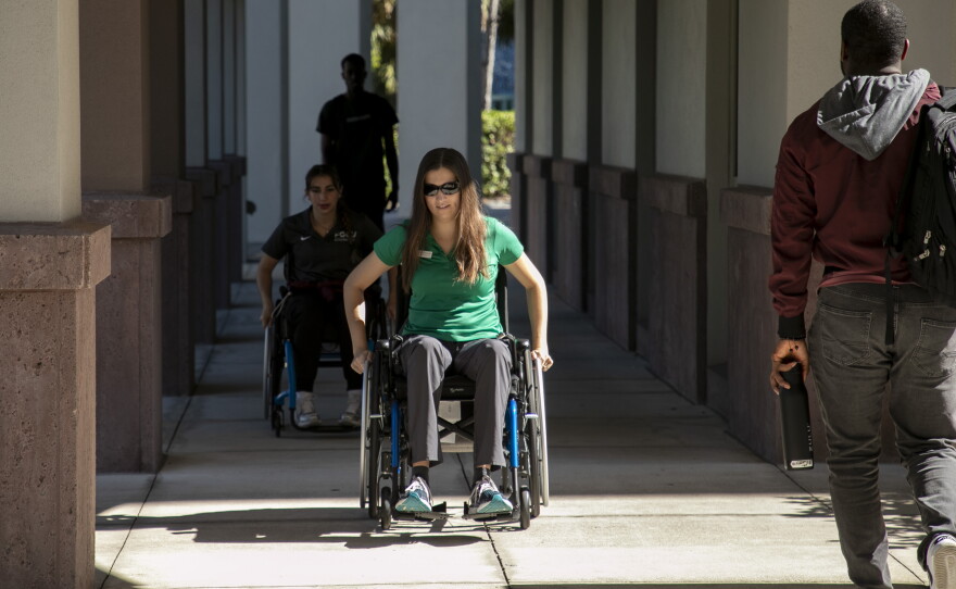 Angelina Ramp FGCU Occupational Therapy students get first-hand experience with ...
