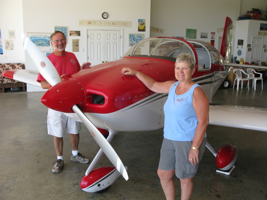 Tom and Bonnie Lewis were stopped on a trip from Texas to New Hampshire because they were flying along a known drug air route.