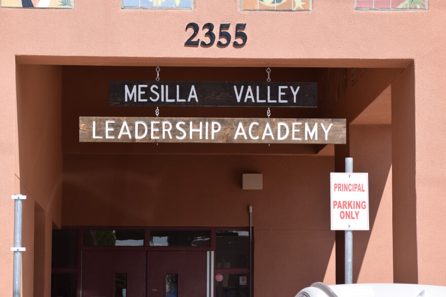 Sign outside of MVLA campus