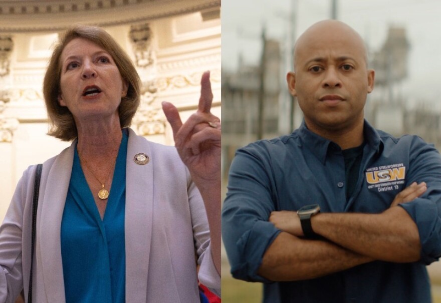 From left: State Rep. Vikki Goodwin, labor advocate Marcos Vélez and software company manager 