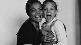Eartha Kitt and Kitt Shapiro (Courtesy of Kitt Shapiro)