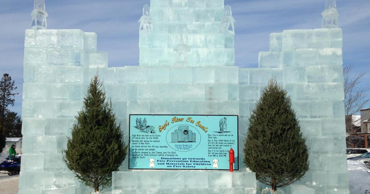 Eagle River Ice Castle To Be Built This Week WXPR