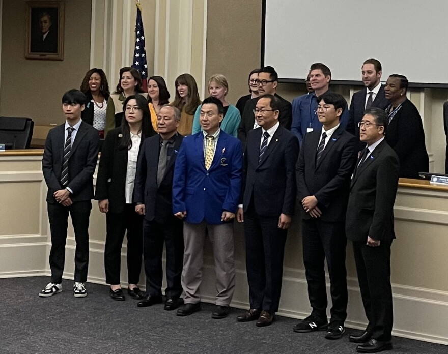 Lexington City Council with the South Korean Delegation