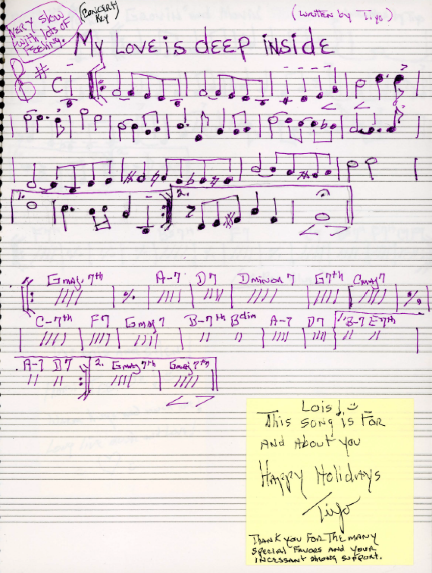 A song, "My Love is deep inside," written by Tiyo Attallah Salah-El and dedicated to his friend, prison reform advocate Lois Ahrens.