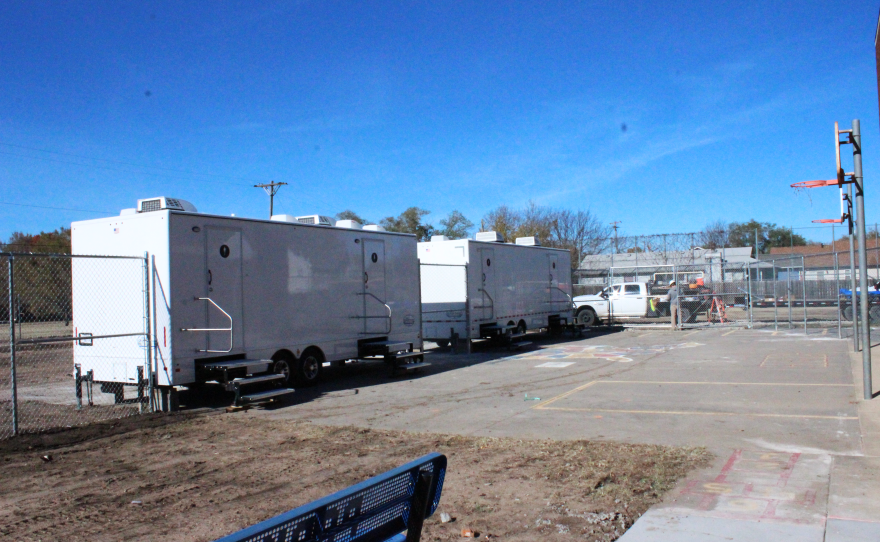 Additional showers and baths for anyone staying at the shelter.