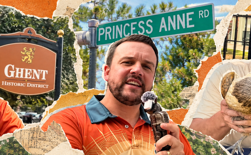 Alex Smith, known as Alex The History Plumber on TikTok has recently rose to fame for his Hampton Roads history videos.