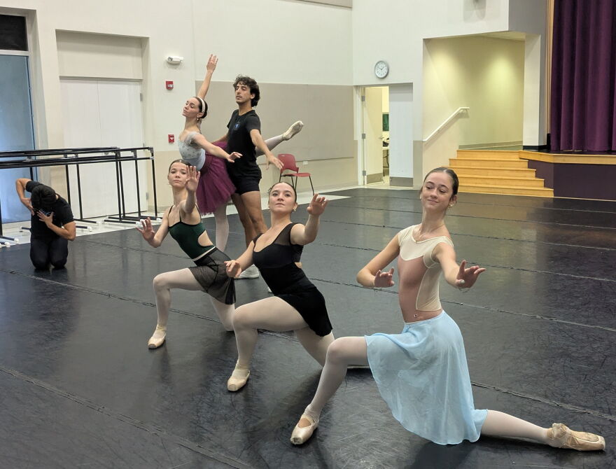 'Le Corsaire Coda' rehearsal for 'Classical + Contemporary'