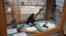 Homesteading tools are just a few items on display at the Kenai Chamber of Commerce this month.