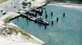 Ferry terminal on Ocracoke Island