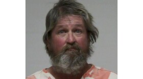 Photo provided by the Rush County Sheriff’s Department shows Patrick Scott. Scott, suspected in the June disappearance of a 17-year-old neighbor has been charged with murder, Thursday, Nov. 30, 2023, after human remains were found buried in a pit on his central Indiana property.