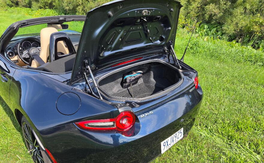 2026 Mazda MX-5 Miata Grand Touring trunk