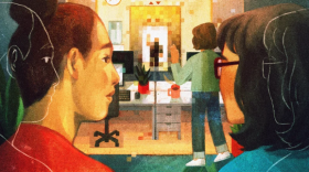 Our personas at work are not what they used to be.Sarah Gonzales for NPR