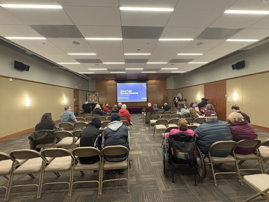 CDTA officials met with Glens Falls customers at the Crandall Public Library