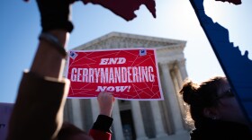 A Fair Maps Rally held in front of the Supreme Court in 2019. (Sarah L. Voisin/The Washington Post via Getty Images)