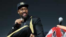 RZA speaks onstage at the screening for “Enter the Dragon” during the 2023 TCM Classic Film Festival in Los Angeles, California.