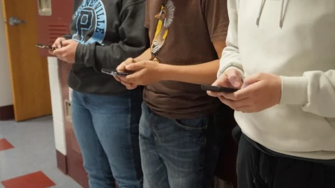 New legislation will require all school districts in Illinois to adopt policies restricting the use of cellphones and other wireless communication devices during school time.