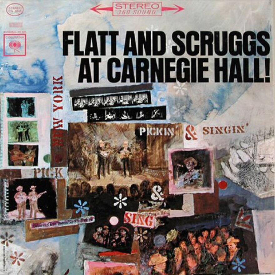 Flatt and Scruggs at Carnegie hall Album Art