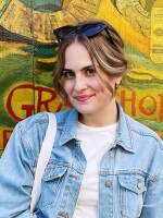 A portrait of Claire Morgan.