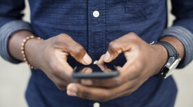 Andre Banks, co-founder of Win Black/ Pa'Lante, explains his organization's efforts to stop disinformation from spreading in Black and Brown communities. (Getty Images)