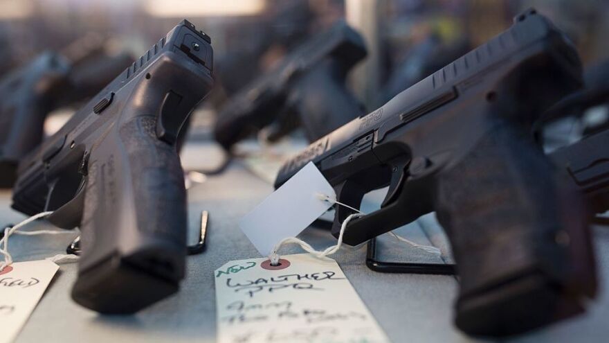 The Justice Department took a step toward making it easier for states to implement what are known as "red flag laws" on Monday, sharing a model for how states could temporarily remove guns from people deemed dangerous to themselves or others.