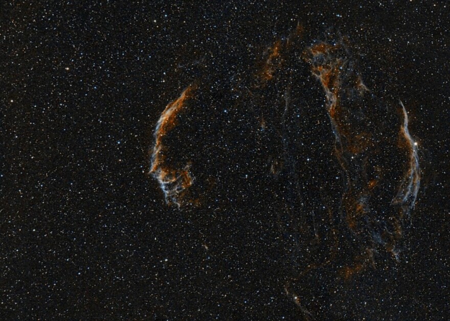 A supernova in the sky.