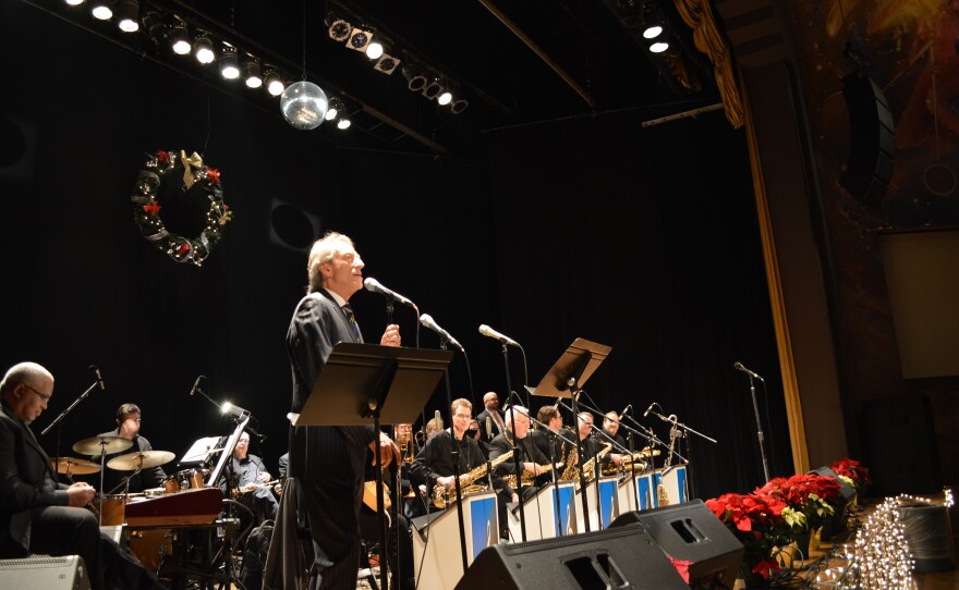 KPR jazz host David Basse performs at Big Band Christmas 2017. He'll be back this year to emcee.