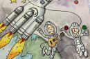 Hear Songs from Tom Irwin and His Sing Along Book for Kids at Downtown Discovery Day in Jacksonville, Illinois. This event starts at 11am and goes to 2pm on Saturday, Sept. 12 on the Jacksonville Square. Tom's book was illustrated by Kevin Atterberry.